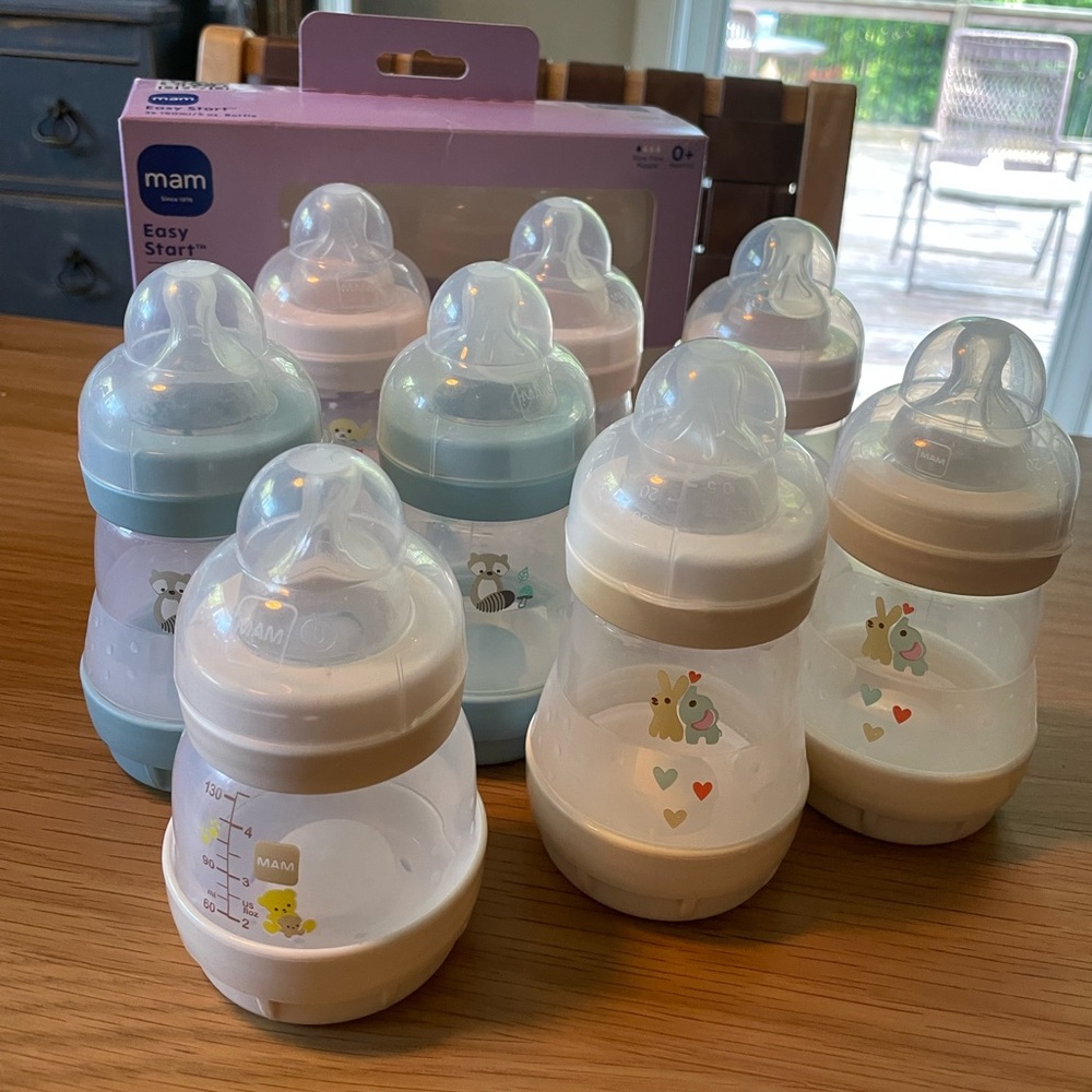 MAM bottles (8)